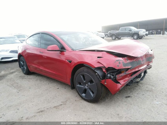 2022 TESLA MODEL 3 LONG RANGE VIN: 5YJ3E1EBXNF173788