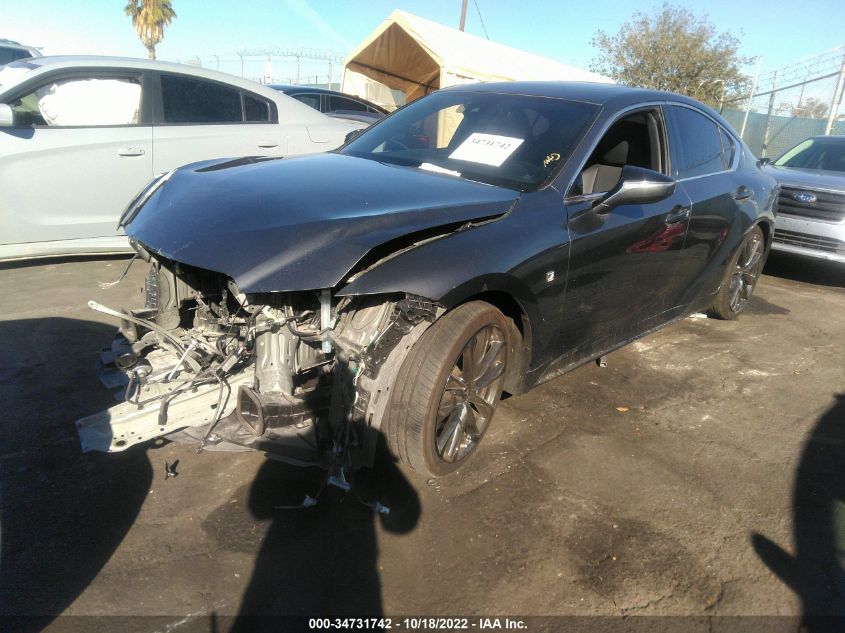 2021 LEXUS IS IS 350 F SPORT VIN: JTHGZ1B22M5037888