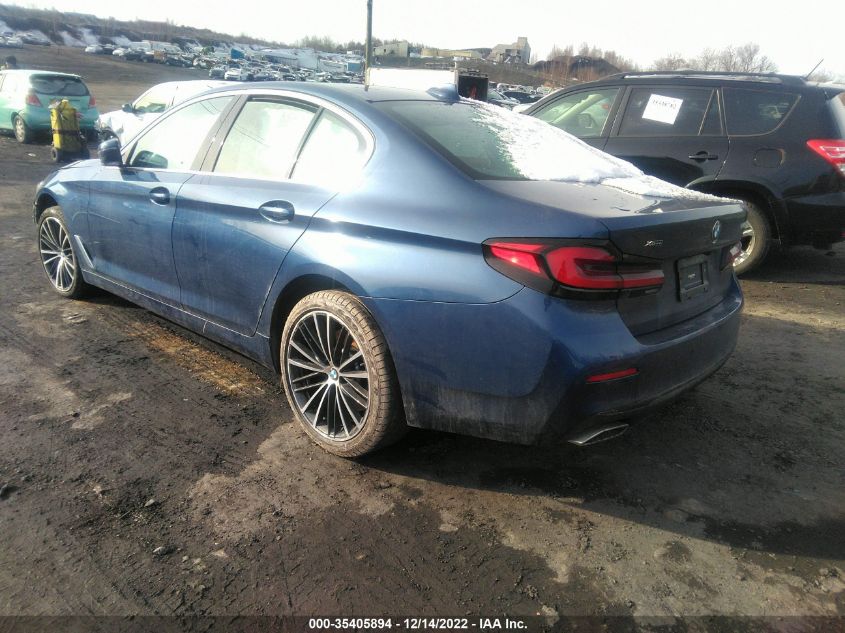 2022 BMW 5 SERIES 540I XDRIVE VIN: WBA73BJ09NCJ84566