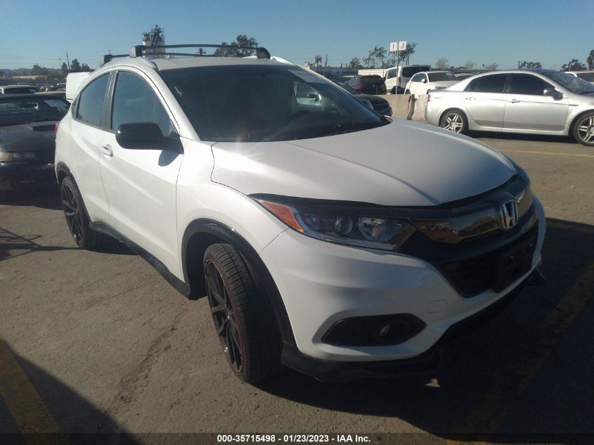 2022 HONDA HR-V SPORT VIN: 3CZRU5H14NM736895