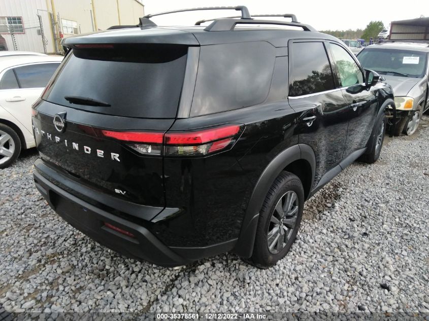 2022 NISSAN PATHFINDER SV VIN: 5N1DR3BA2NC261792