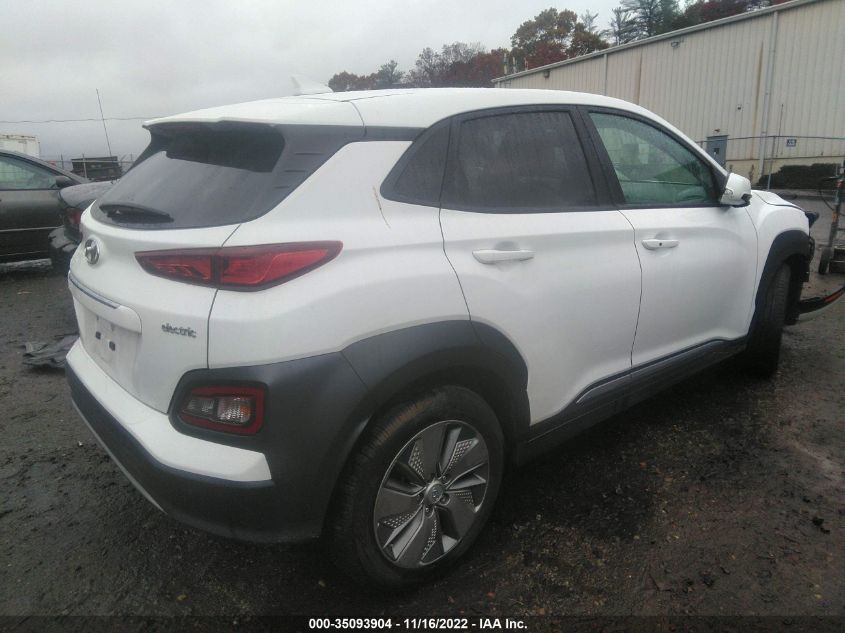 2021 HYUNDAI KONA EV ULTIMATE VIN: KM8K53AG8MU128360
