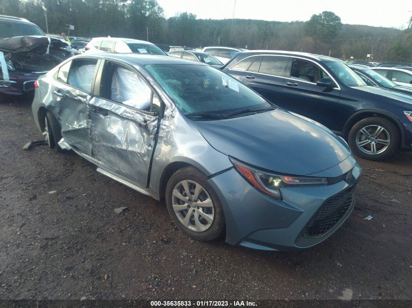 2022 TOYOTA COROLLA LE VIN: JTDEPMAE0N3023416