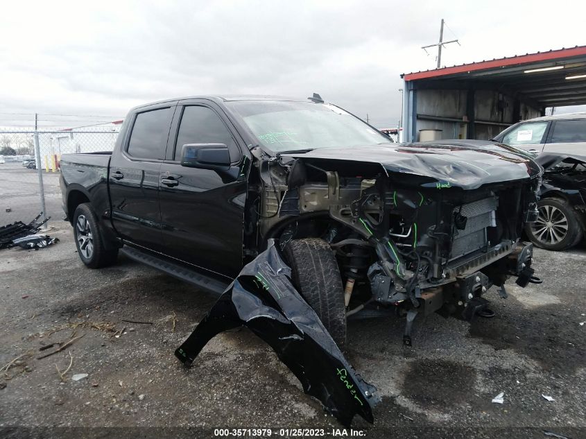 2021 CHEVROLET SILVERADO 1500 RST VIN: 3GCUYEED1MG481946