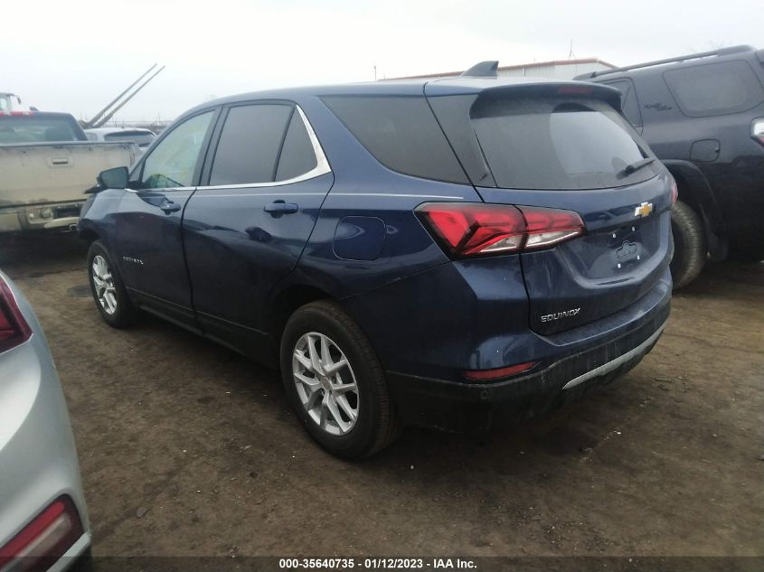 2022 CHEVROLET EQUINOX LT VIN: 3GNAXKEV8NL258042
