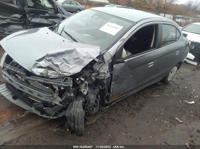 2022 MITSUBISHI MIRAGE G4 ES/LE/BLACK EDITION VIN: ML32FUFJ9NHF02566