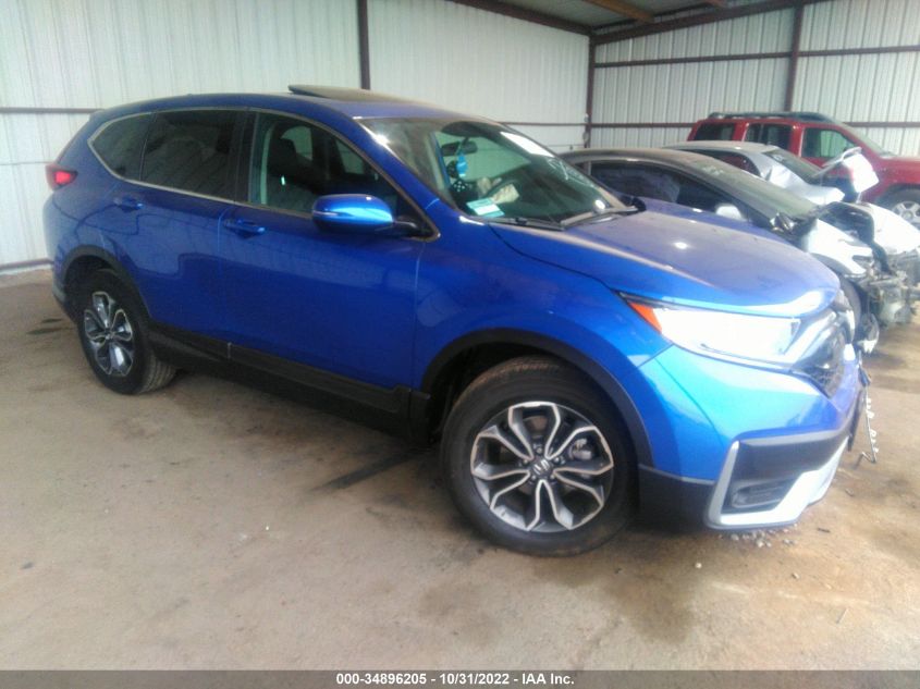 2022 HONDA CR-V EX VIN: 7FARW2H59NE021489