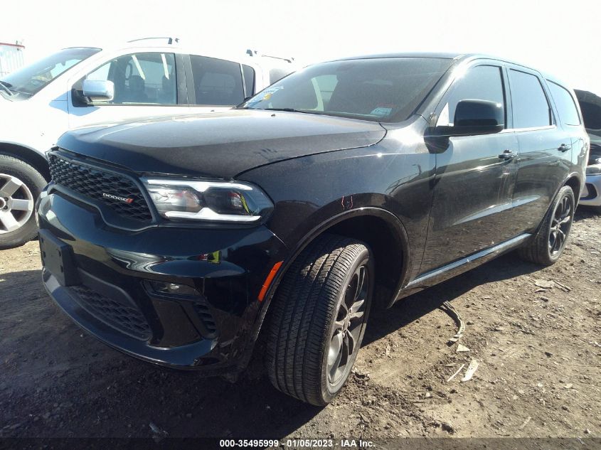 2021 DODGE DURANGO GT VIN: 1C4RDHDG6MC573281