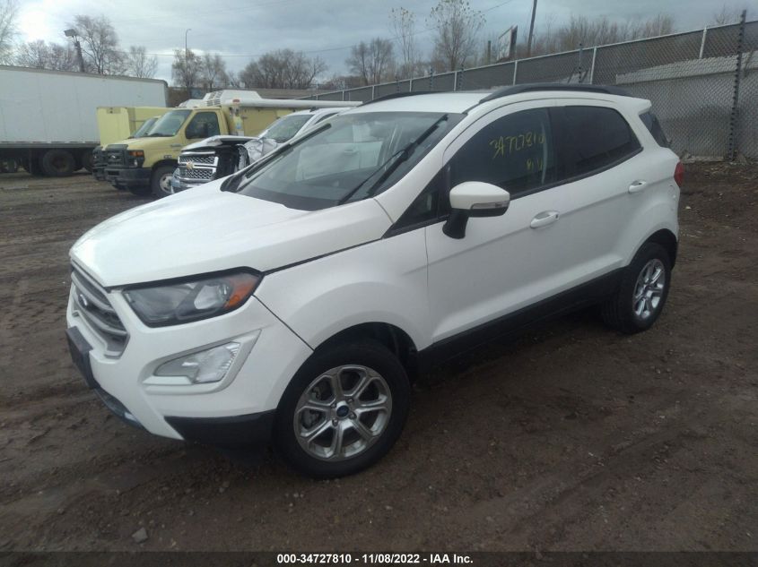 2020 FORD ECOSPORT SE VIN: MAJ6S3GL5LC384727