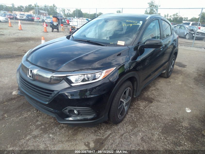 2022 HONDA HR-V EX VIN: 3CZRU5H5XNM714287