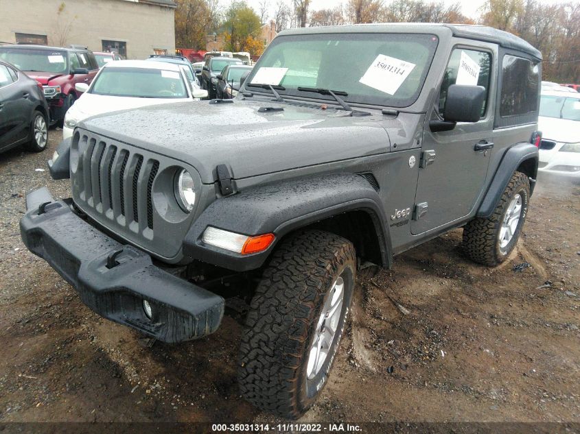 2020 JEEP WRANGLER SPORT S VIN: 1C4GJXAN8LW229106