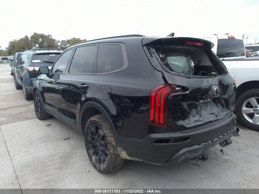 2022 KIA TELLURIDE EX VIN: 5XYP3DHC6NG251537