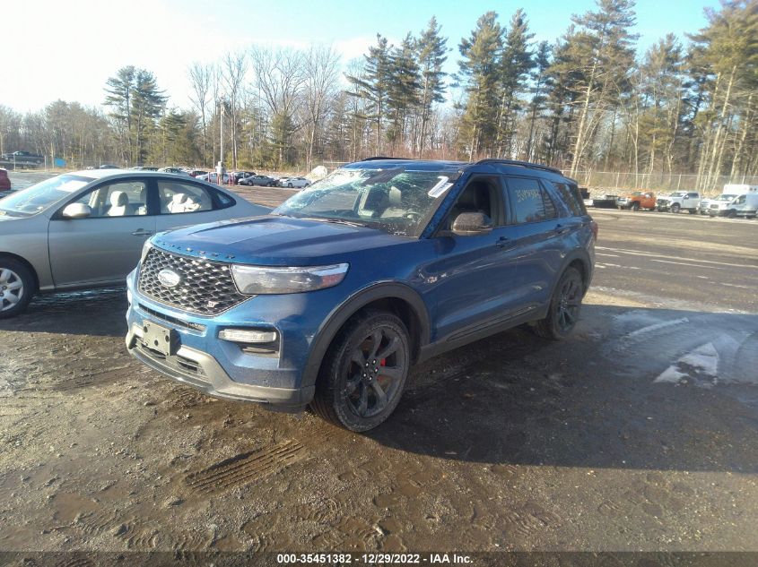 2020 FORD EXPLORER ST VIN: 1FM5K8GC4LGB37545