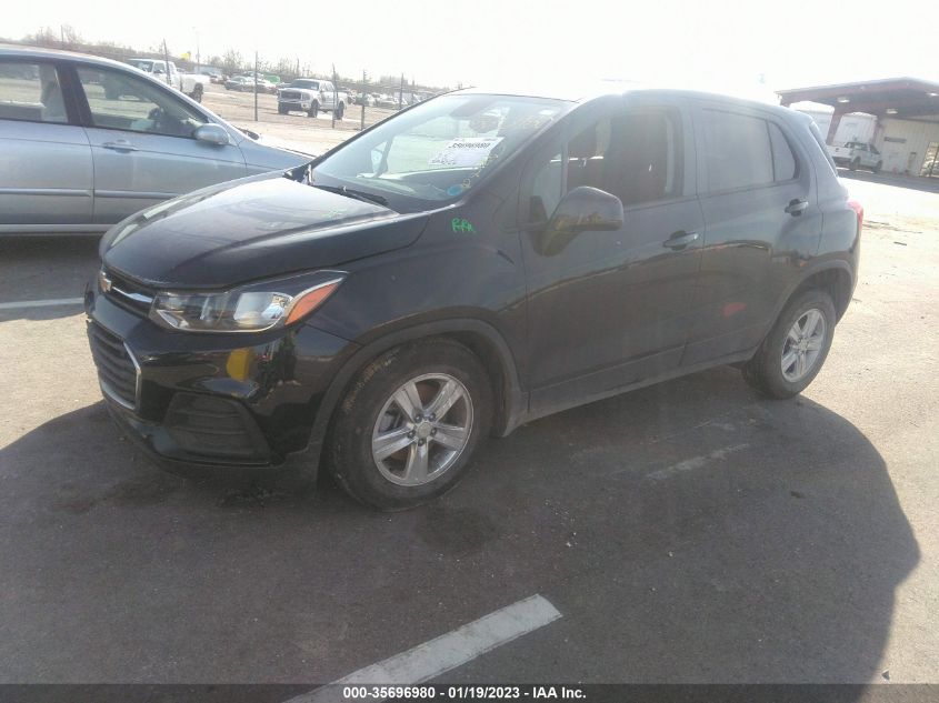 2022 CHEVROLET TRAX LS VIN: KL7CJKSM4NB500872