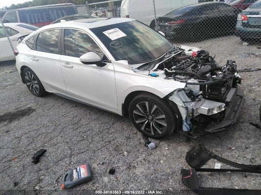 2022 HONDA CIVIC HATCHBACK EX-L VIN: 19XFL1H71NE005442