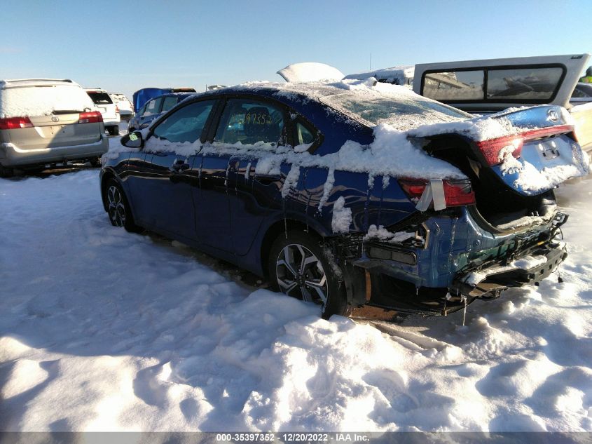 2021 KIA FORTE LXS VIN: 3KPF24AD3ME295038
