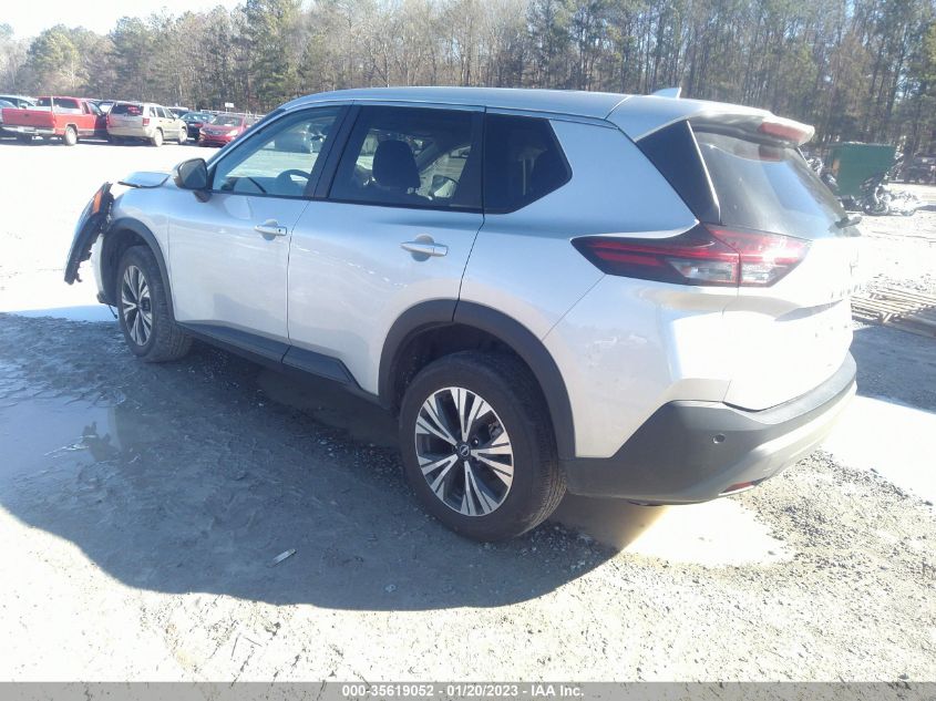 2022 NISSAN ROGUE SV VIN: 5N1BT3BB5NC671665