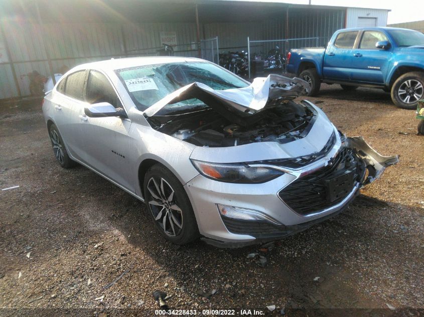 2021 CHEVROLET MALIBU RS VIN: 1G1ZG5ST9MF047854