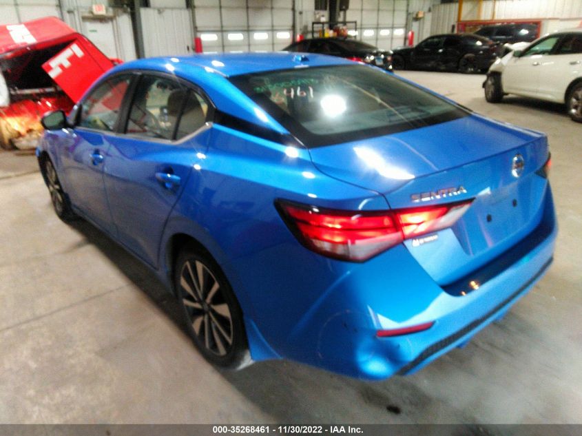2021 NISSAN SENTRA SV VIN: 3N1AB8CV9MY229876