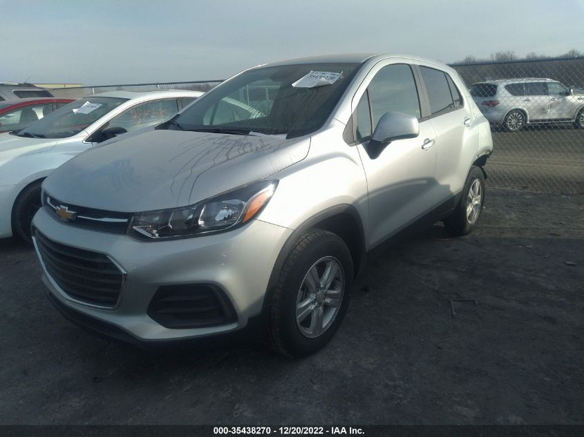 2022 CHEVROLET TRAX LS VIN: KL7CJNSM4NB544484