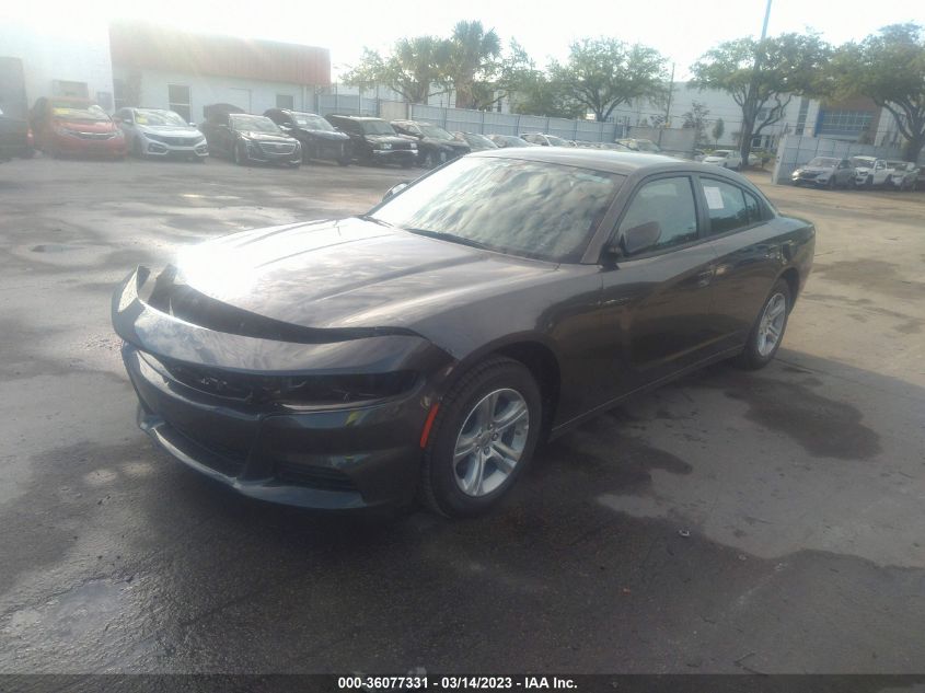 2022 DODGE CHARGER SXT VIN: 2C3CDXBG0NH261270