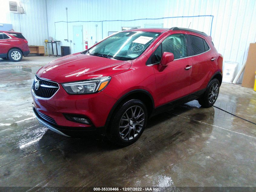 2020 BUICK ENCORE SPORT TOURING VIN: KL4CJ2SB9LB015393