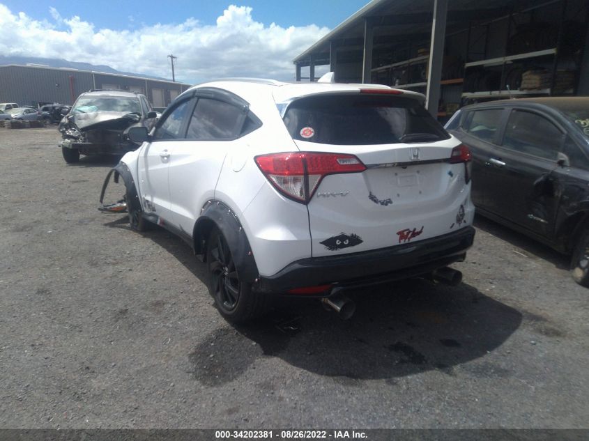 2022 HONDA HR-V SPORT VIN: 3CZRU5H19NM714598