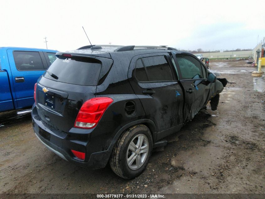 2022 CHEVROLET TRAX LT VIN: KL7CJPSM6NB539296