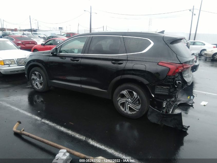 2022 HYUNDAI SANTA FE SE VIN: 5NMS14AJ2NH437395