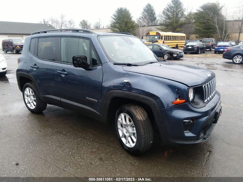 2022 JEEP RENEGADE LATITUDE VIN: ZACNJDB16NPN86427