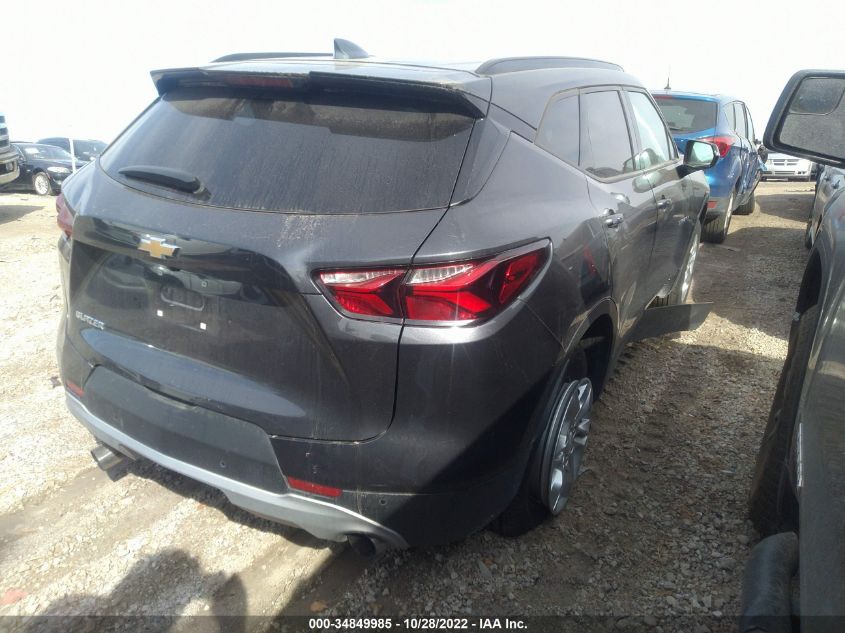 2022 CHEVROLET BLAZER LT VIN: 3GNKBCR48NS162735