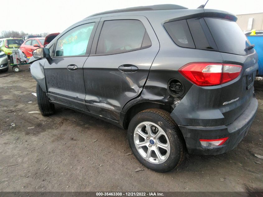 2020 FORD ECOSPORT SE VIN: MAJ6S3GL9LC341444