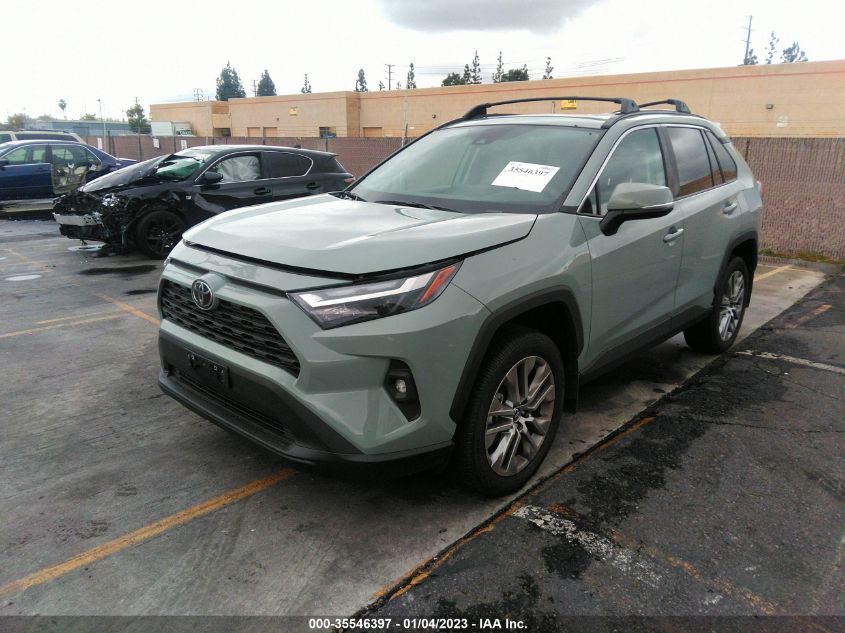 2022 TOYOTA RAV4 XLE PREMIUM VIN: 2T3C1RFV8NW226520