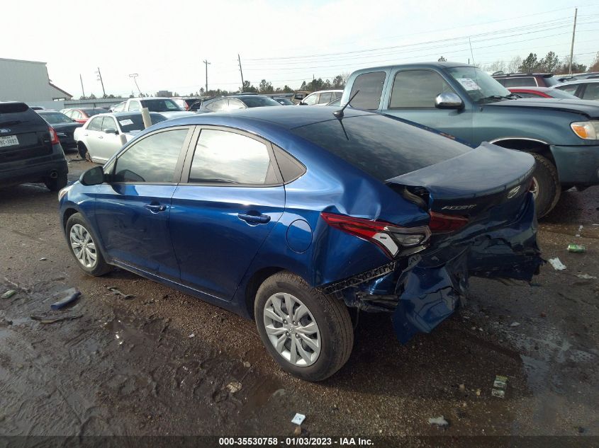 2021 HYUNDAI ACCENT SE VIN: 3KPC24A69ME144712