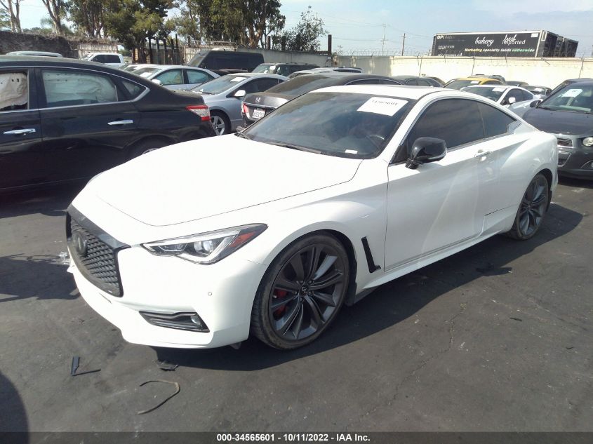 2021 INFINITI Q60 RED SPORT 400 VIN: JN1FV7LK1MM530268