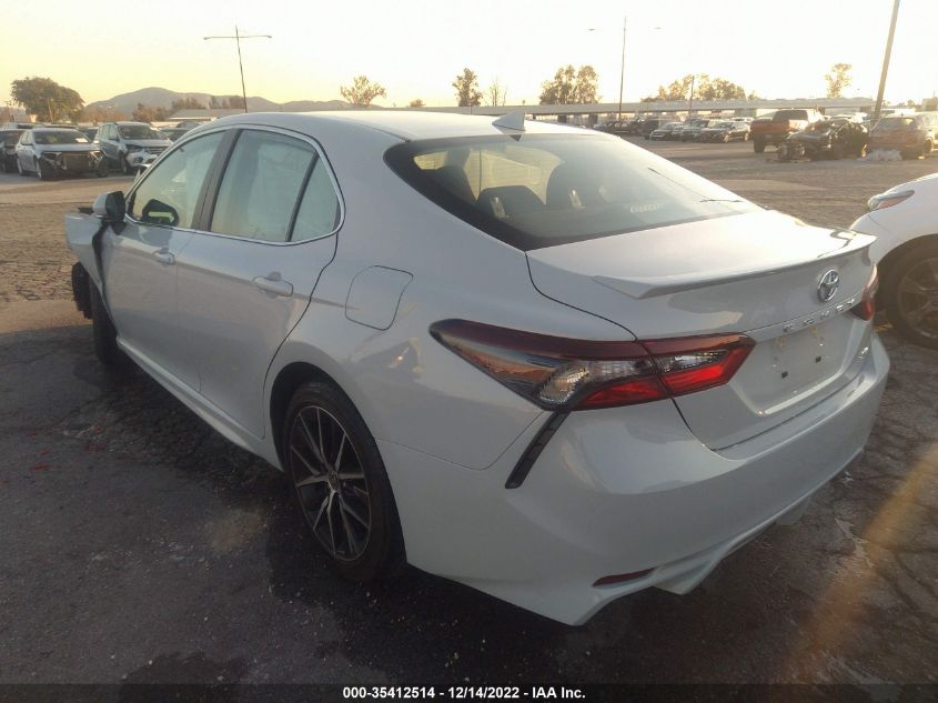 2022 TOYOTA CAMRY SE VIN: 4T1G11AK3NU012575