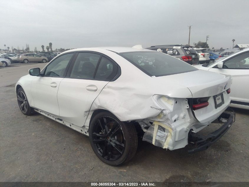2022 BMW 3 SERIES 330I VIN: 3MW5R1J01N8C77900