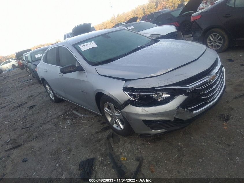 2021 CHEVROLET MALIBU LS VIN: 1G1ZB5ST5MF078324