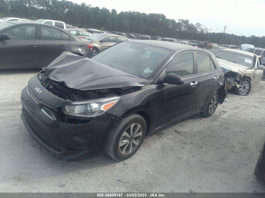 2022 KIA RIO 5-DOOR S VIN: 3KPA25ADXNE443722