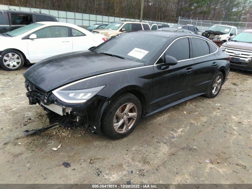 2021 HYUNDAI SONATA SE VIN: 5NPEG4JA4MH076166