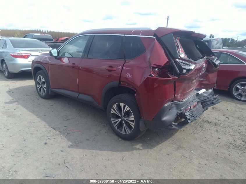 2021 NISSAN ROGUE S VIN: 5N1AT3AA5MC672009
