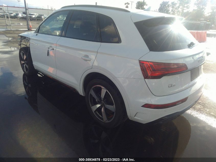 2022 AUDI Q5 S LINE PREMIUM PLUS VIN: WA1EAAFY7N2055492