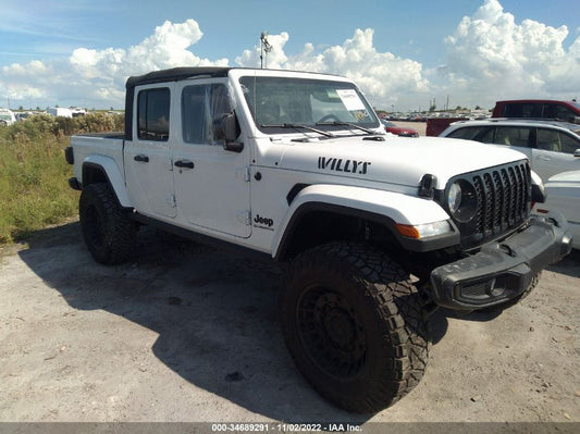 2021 JEEP GLADIATOR WILLYS VIN: 1C6HJTAG6ML614267