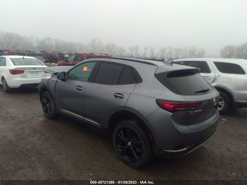 2021 BUICK ENVISION ESSENCE VIN: LRBFZPR41MD193643