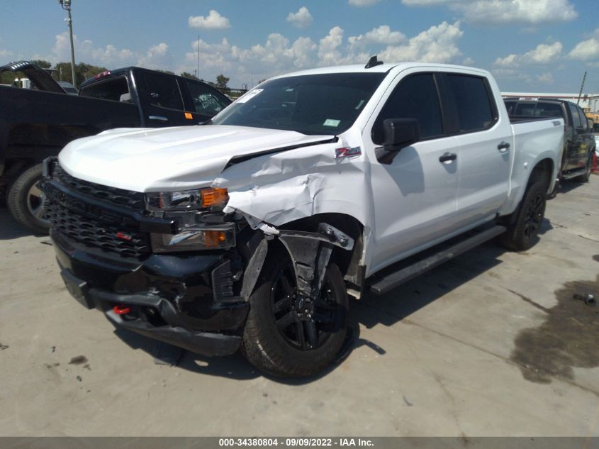 2021 CHEVROLET SILVERADO 1500 CUSTOM TRAIL BOSS VIN: 1GCPYCEF8MZ338544