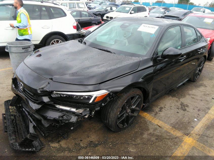 2023 HONDA CIVIC SEDAN SPORT VIN: 2HGFE2F56PH500908