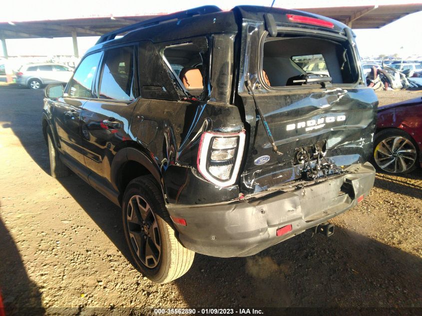 2022 FORD BRONCO SPORT OUTER BANKS VIN: 3FMCR9C65NRD14902