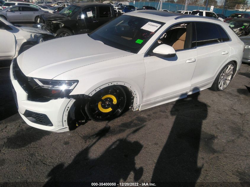2022 AUDI Q8 PREMIUM PLUS VIN: WA1BVBF10ND011631