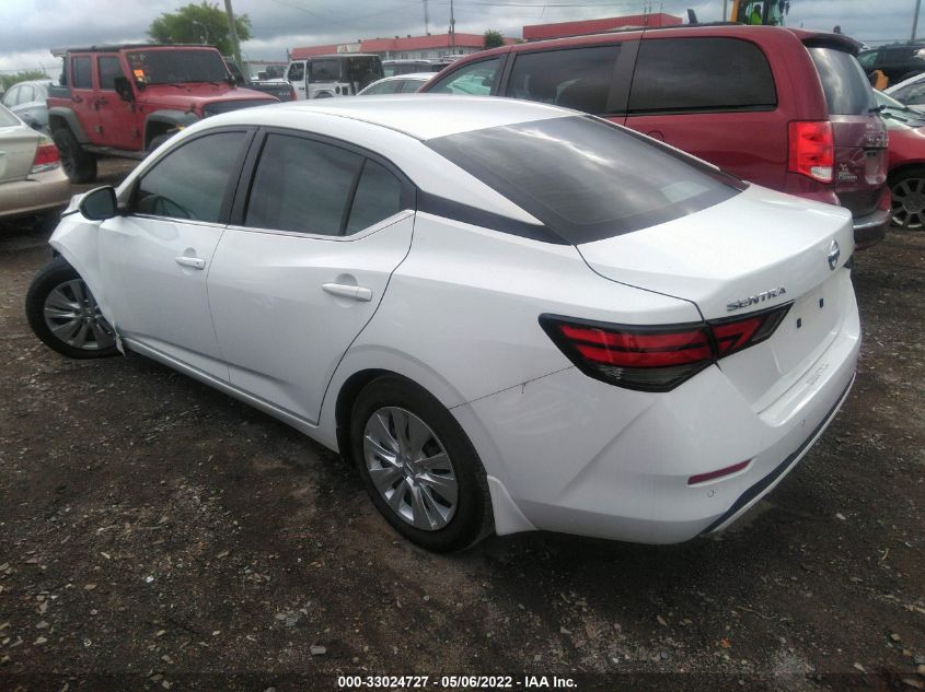 2020 NISSAN SENTRA S VIN: 3N1AB8BV6LY262351