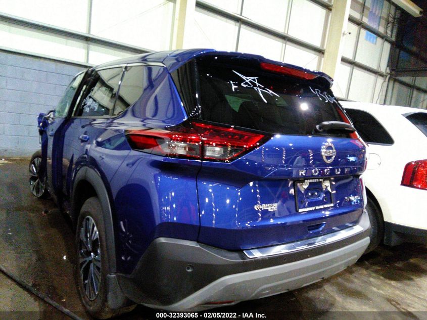 2021 NISSAN ROGUE SV VIN: 000AT3BB9MC754364